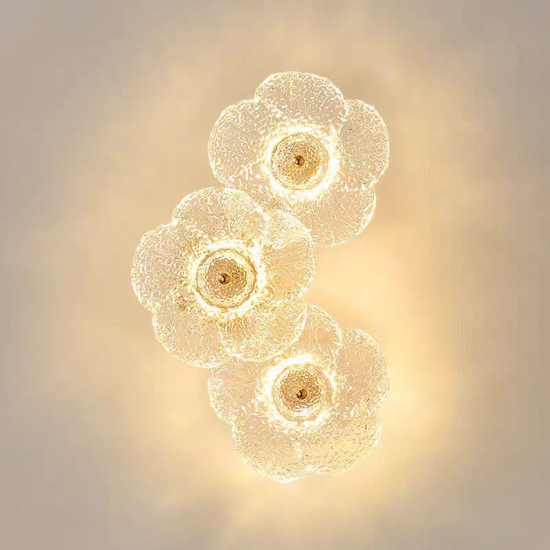 Lumia Bloom Crystal Wall Chandelier